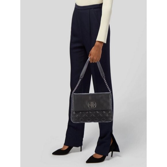 💕KATE SPADE💕 Black Quilted Shoulder Bag - Picture 1 of 15